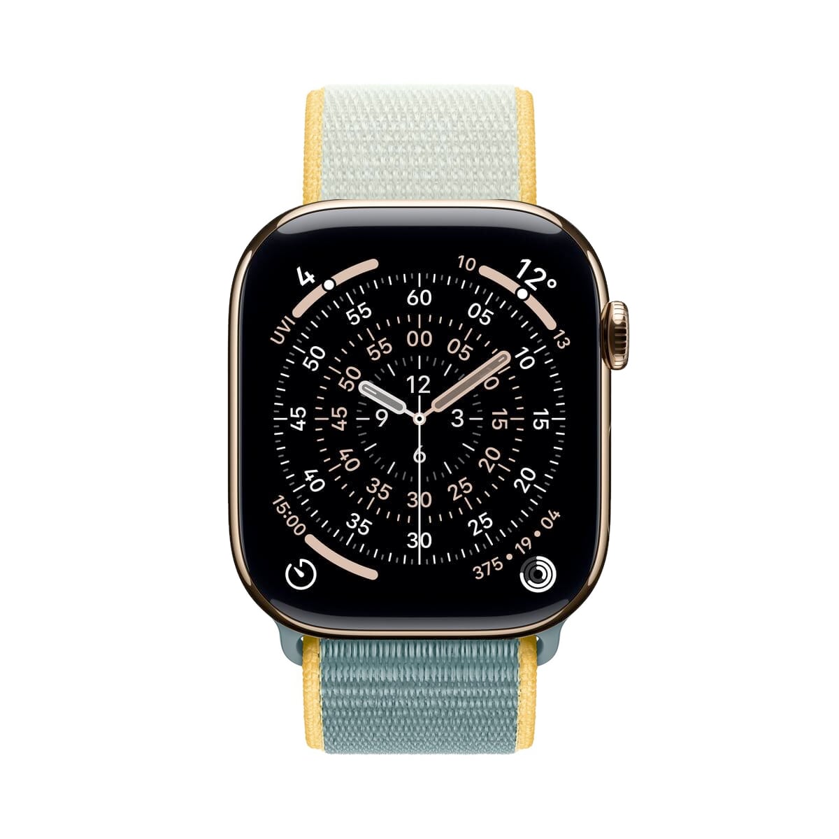 Apple Watch Series 11 GPS + Cellular Koperta 42mm z Tytanu w kolorze Złotym z Bransoletą Mediolańską w kolorze złotym - S/M + Opaska sportowa w kolorze promiennym - rozmiar uniwersalny - funkcje Apple Watch Series 11 GPS + Cellular Koperta 42mm z Tytanu w kolorze Złotym z Bransoletą Mediolańską w kolorze złotym - S/M + Opaska sportowa w kolorze promiennym - rozmiar uniwersalny - funkcje