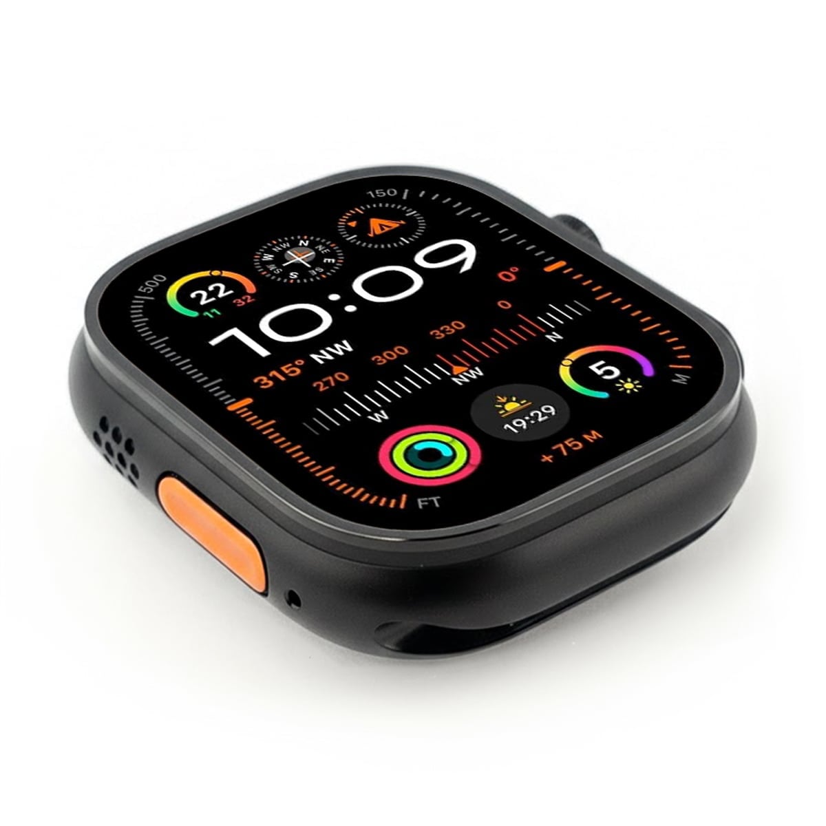 Apple Watch Ultra 2 GPS + Cellular Koperta 49mm z Tytanu w kolorze Czarnym - bez paska - odnowiony (stan jak nowy - VAT-marża)