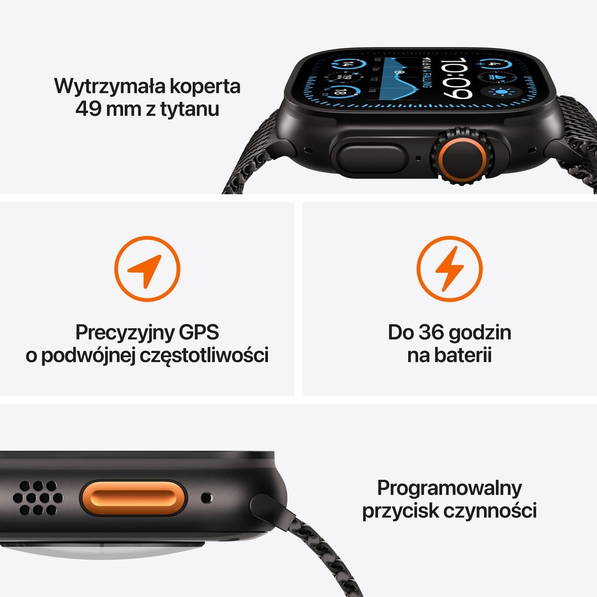 Apple Watch Ultra 2 - najważniejsze cechy