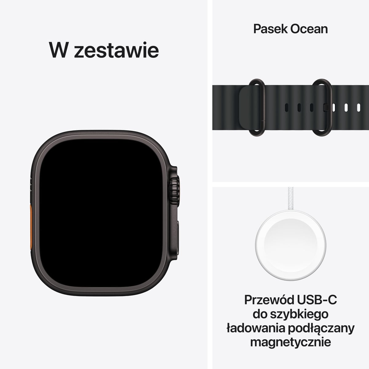 Apple Watch Ultra 3 GPS + Cellular - zestaw Apple Watch Ultra 3 GPS + Cellular - zestaw