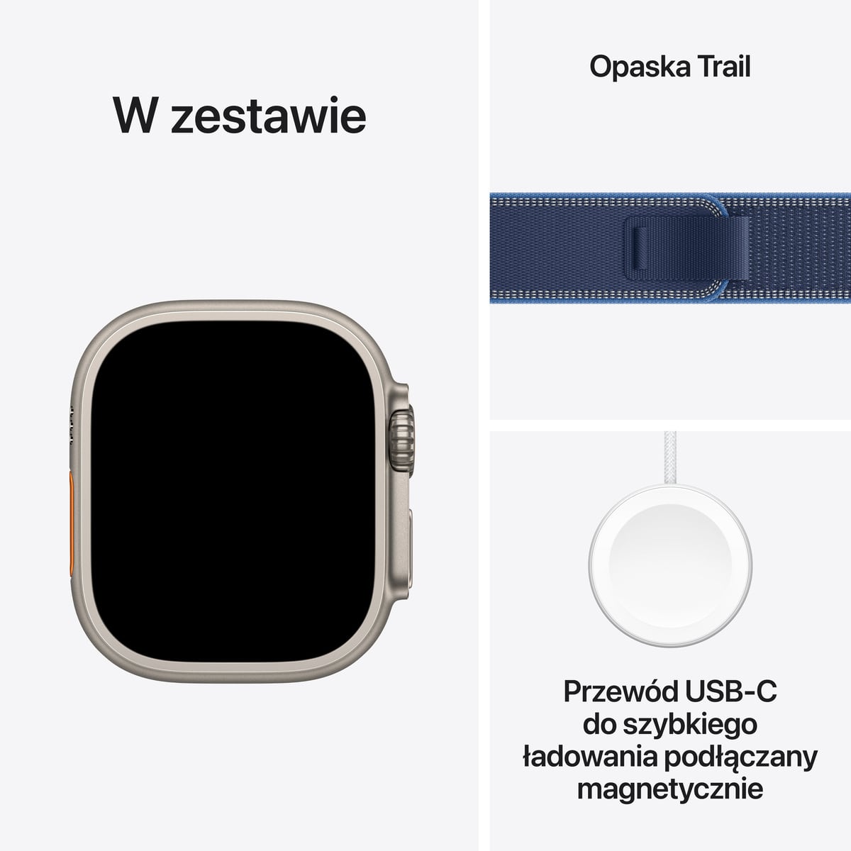 Apple Watch Ultra 3 GPS + Cellular - zestaw