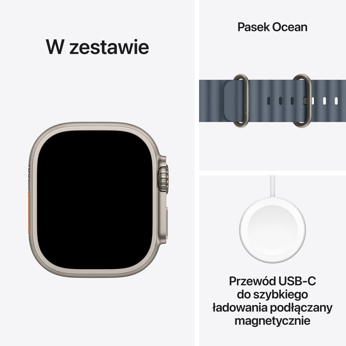 Apple Watch Ultra 3 GPS + Cellular - zestaw