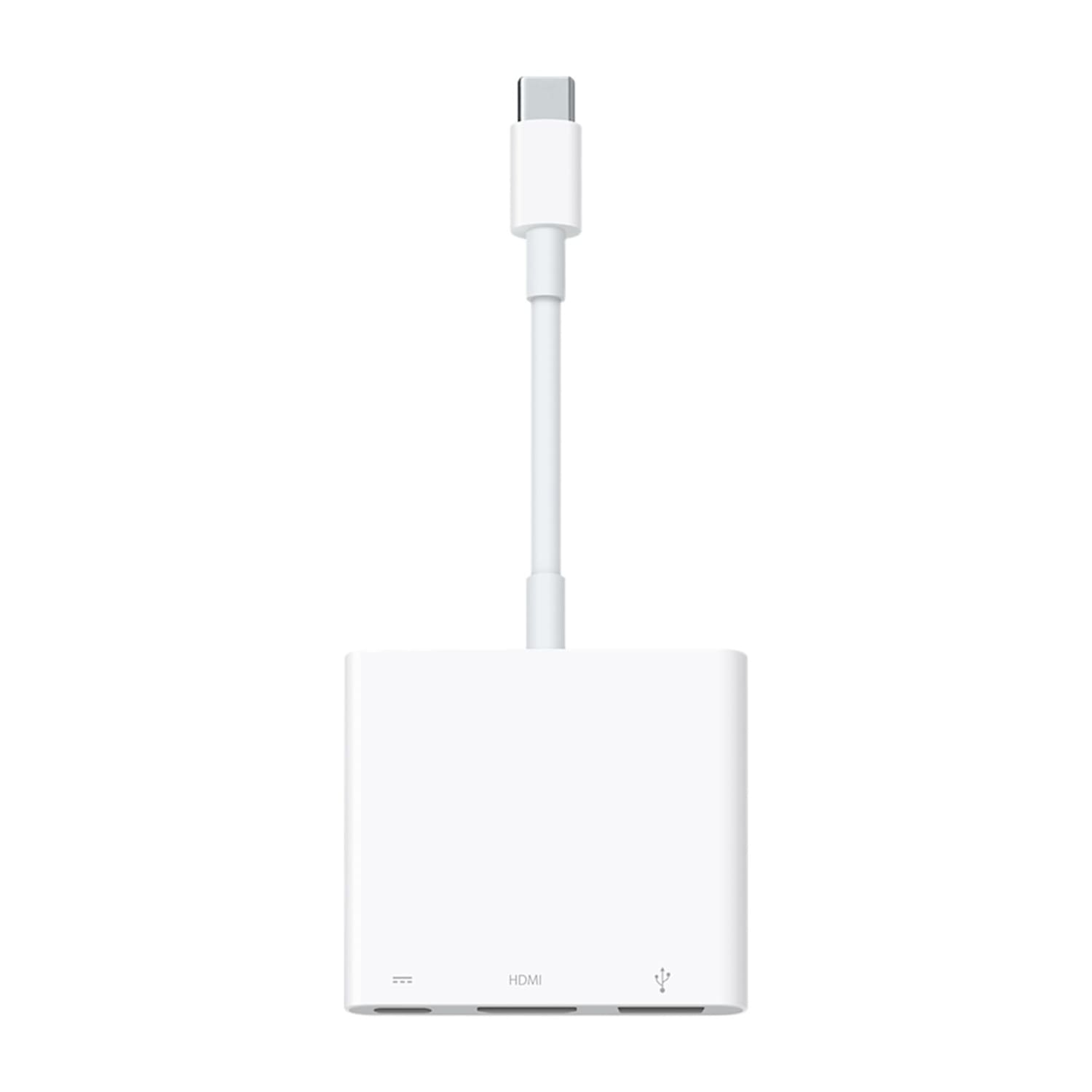 Apple Wieloportowa przejściówka z USB-C na cyfrowe AV - Biała - Outlet