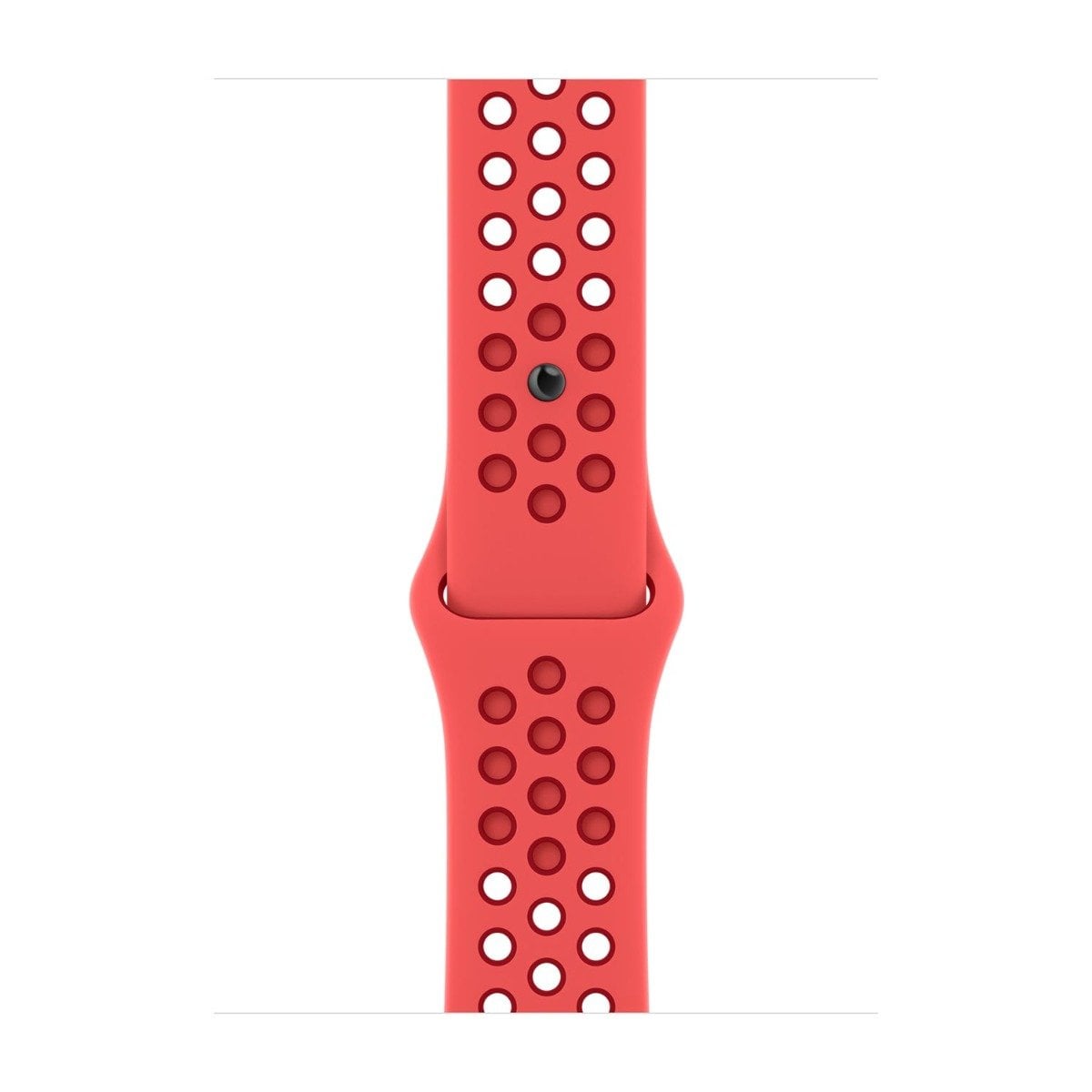 Apple Pasek sportowy Nike  w kolorze czerwonym do koperty 44mm / 45mm / 46mm / 49mm - rozmiar S/M/L