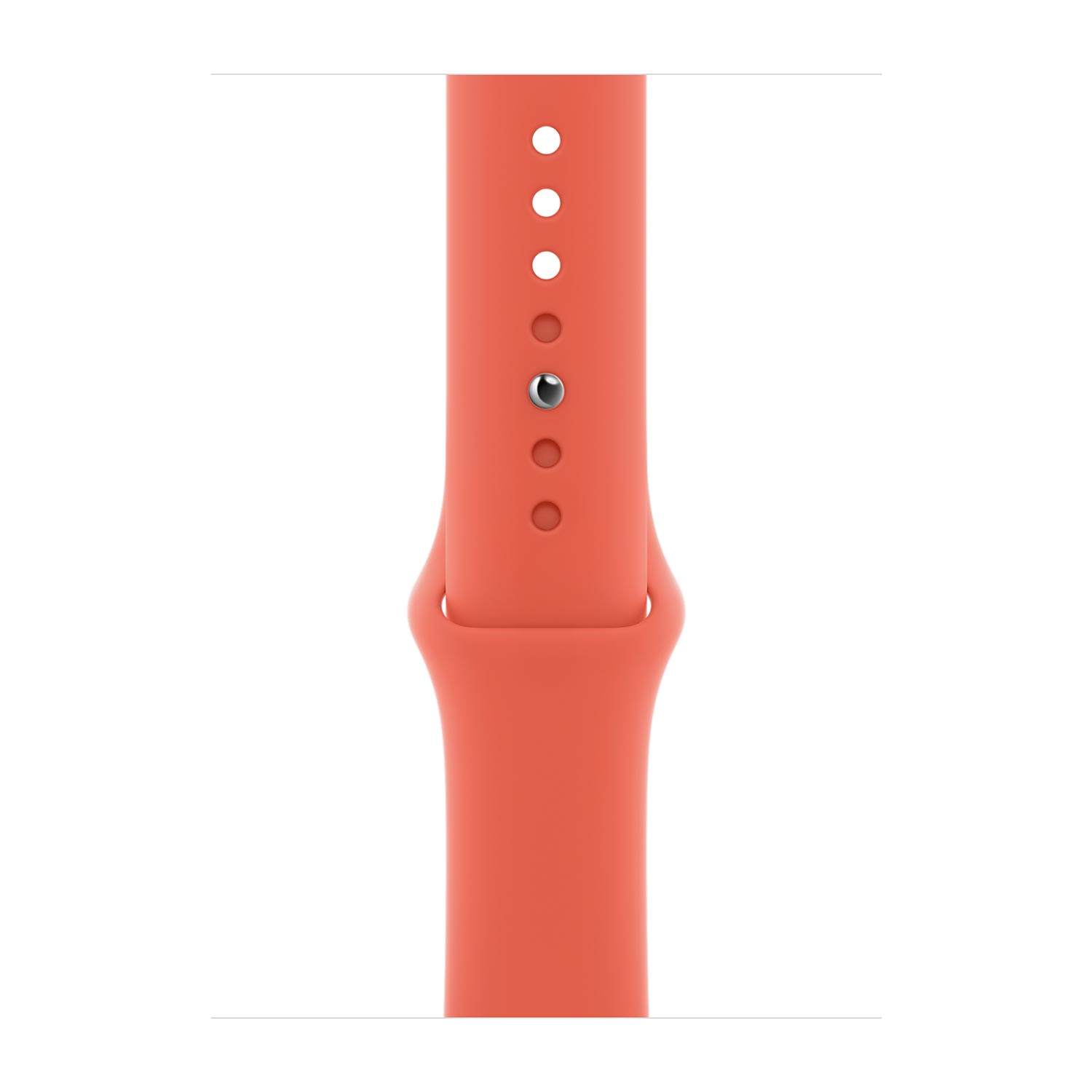 Apple Pasek sportowy  w kolorze mandarynki do koperty 38mm / 40mm / 41mm / 42mm - rozmiar S/M/L