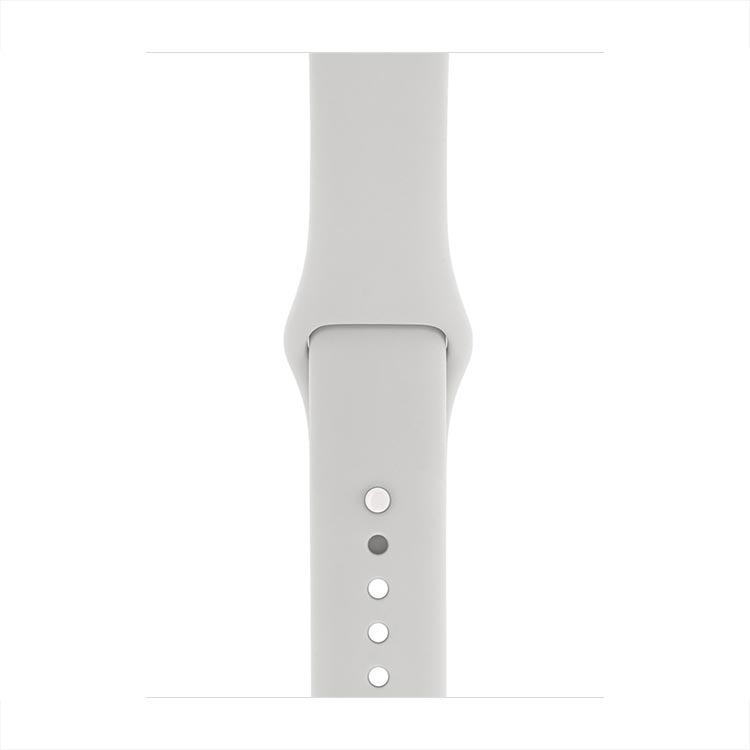 Apple Pasek sportowy  w kolorze szarym do koperty 38mm / 40mm / 41mm / 42mm - rozmiar S/M/L