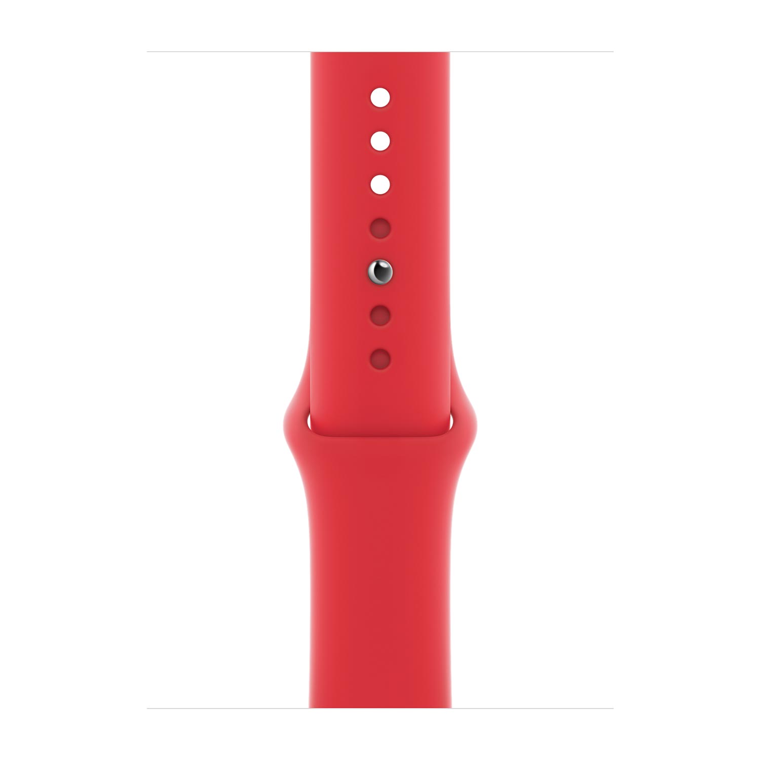 Apple Pasek sportowy  w kolorze (PRODUCT)RED do koperty 38mm / 40mm / 41mm / 42mm - rozmiar S/M/L