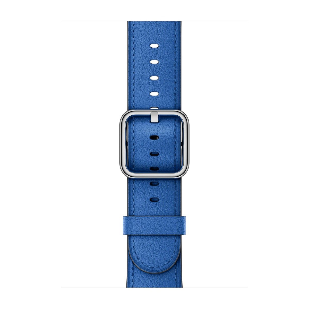 Apple Skórzany pasek z klamrą klasyczną w kolorze ostrego błękitu do koperty 38mm / 40mm / 41mm / 42mm - rozmiar S/M