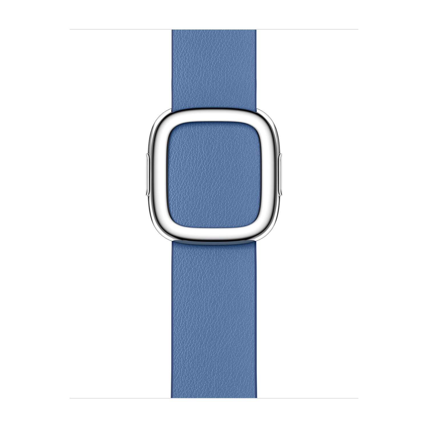 Apple Pasek z klamrą nowoczesną w kolorze jasnego błękitu do koperty 38mm / 40mm / 41mm / 42mm - rozmiar S