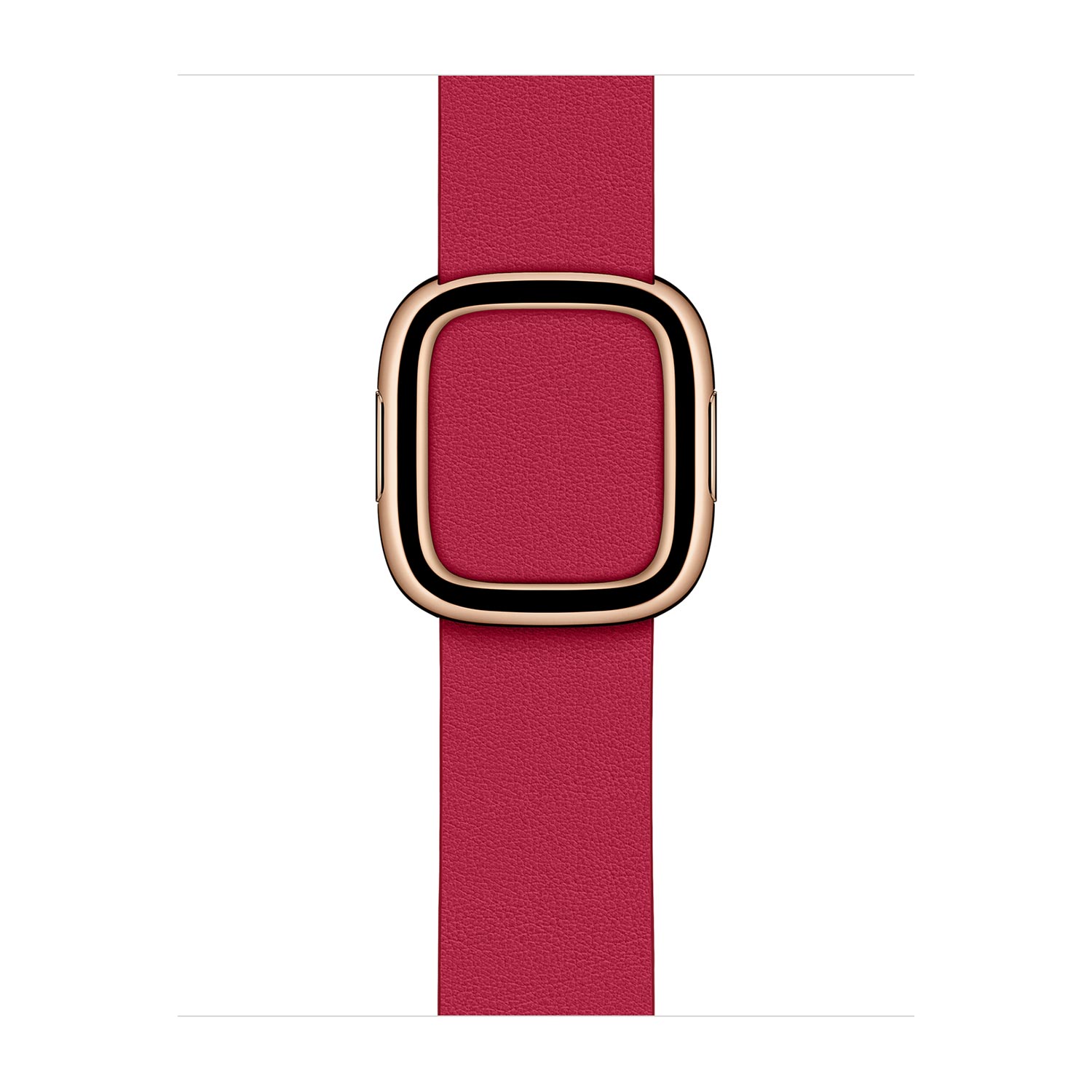 Apple Pasek z klamrą nowoczesną w kolorze maliny do koperty 38mm / 40mm / 41mm / 42mm - rozmiar L