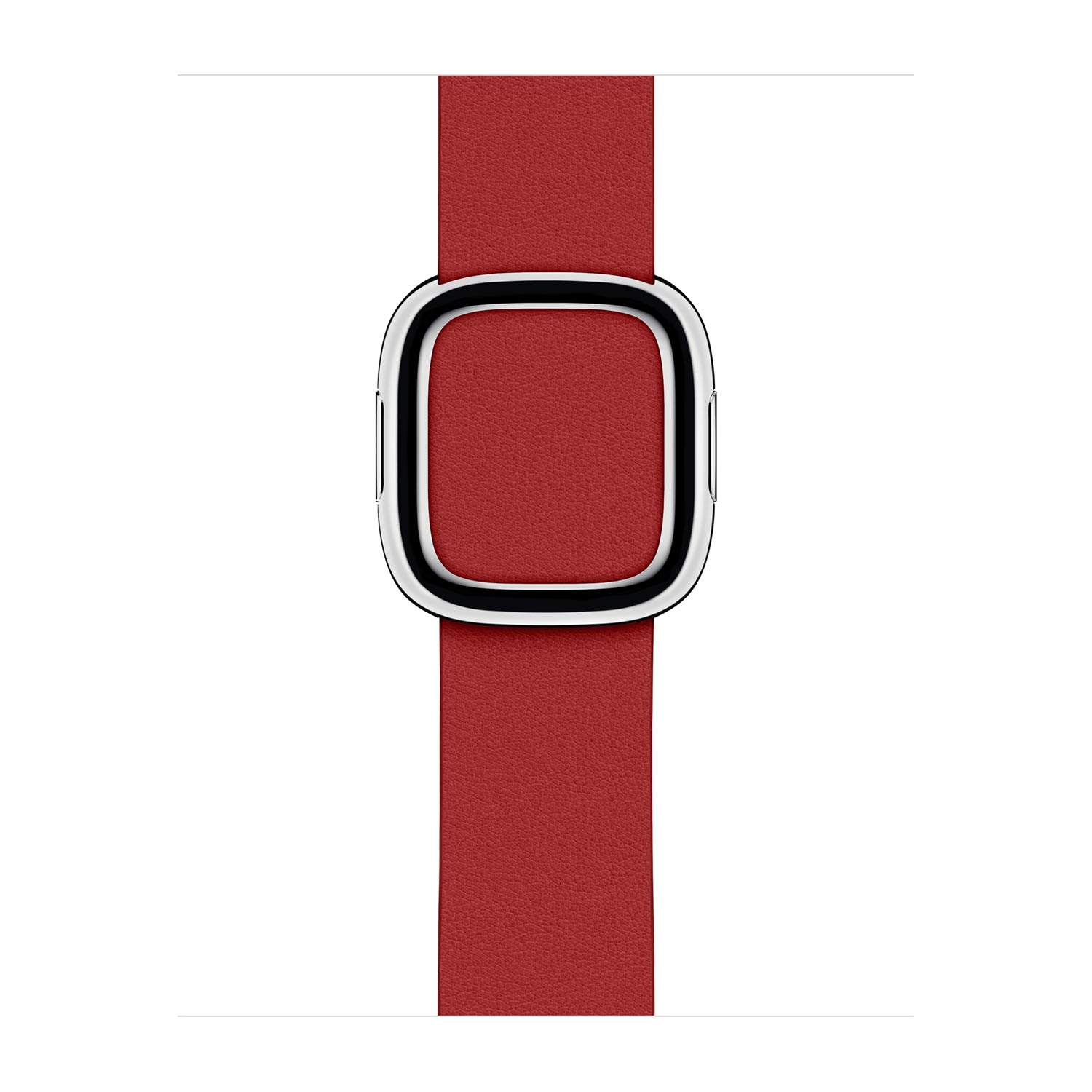 Apple Pasek z klamrą nowoczesną w kolorze rubinowym do koperty 38mm / 40mm / 41mm / 42mm - rozmiar L