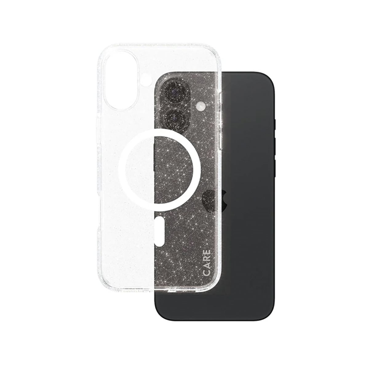 CARE by PanzerGlass Flagship Etui do iPhone 16 Plus z białym MagSafe - Star Lit 