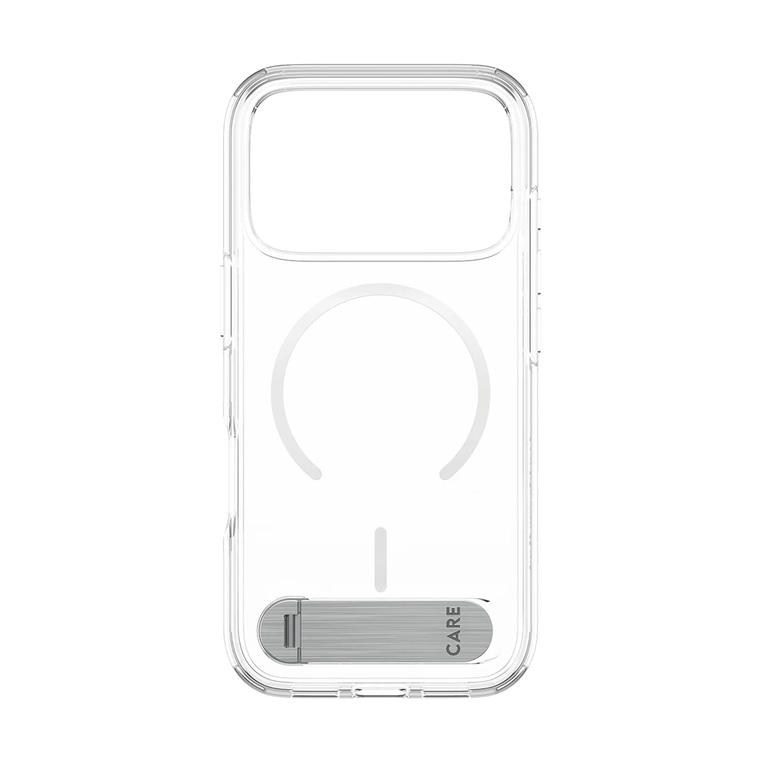 CARE by PanzerGlass Kickstand Etui do iPhone 18 Pro / 17 Pro kompatybilne z MagSafe - Przezroczyste CARE by PanzerGlass Kickstand Etui do iPhone 18 Pro / 17 Pro kompatybilne z MagSafe - Przezroczyste
