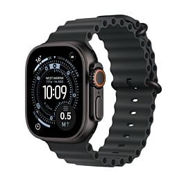 Apple Watch Ultra 3 GPS + Cellular Koperta 49mm z Tytanu w kolorze Czarnym z Paskiem Ocean w kolorze Czarnym