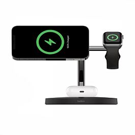 Belkin BoostCharge Pro Ładowarka bezprzewodowa 3in1 - Czarna
