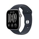 Apple Watch Series 12 GPS + Cellular Koperta 42mm z Aluminium w kolorze Gwiezdnej szarości z Paskiem sportowym w kolorze Granatu - S/M - MJFX4MP/A