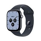 Apple Watch Series 12 GPS + Cellular Koperta 42mm z Ceramiki w kolorze Granatowej nocy z Paskiem sportowym w kolorze Granatu - M/L - MJH04MP/A