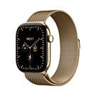 Apple Watch Series 12 GPS + Cellular Koperta 46mm z Tytanu w kolorze Żywego złota z Bransoletą mediolańską w kolorze Żywego złota - M/L - MJGV4MP/A
