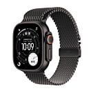 Apple Watch Ultra 3 GPS + Cellular Koperta 49mm z Tytanu w kolorze Czarnym z Bransoletą mediolańską z Tytanu w kolorze Czarnym - M - MF1Q4QP/A