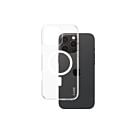 CARE by PanzerGlass Flagship Etui do iPhone 16 Pro Max z białym MagSafe - Przezroczyste - PAN000766