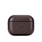 Decoded Leather Case Skórzane etui ochronne do AirPods Pro 3 - Czekoladowe - DECOD26APP3C2CHB