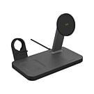 Mophie Snap+ Ładowarka bezprzewodowa 3w1 kompatybilna z MagSafe / 15W - Czarna - MOP401309756