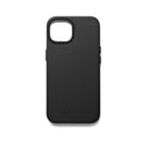 Mujjo Full Leather Case - etui skórzane do iPhone 14 kompatybilne z MagSafe (czarne)