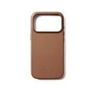 Mujjo Leather Case Etui skórzane do iPhone 17 Pro kompatybilne z MagSafe - Brązowe - MUJJOCL061TN