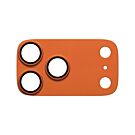 PanzerGlass Fender Camera Protector Szkło hartowane na obiektyw do iPhone 17 Pro Max - Pomarańczowe - PAN001408