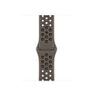 Pasek sportowy Nike w kolorze Olive Grey/czarnym do koperty 41 mm - MPGT3ZM/A