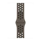 Pasek sportowy Nike w kolorze Olive Grey/czarnym do koperty 45 mm - MPH73ZM/A