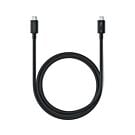 Satechi Tkany kabel thunderbolt 4 USB-C na USB-C 1m - Czarny