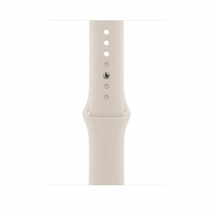 Apple Pasek sportowy w kolorze Księżycowej poświaty do koperty 45 mm - Rozmiar Uniwersalny – Outlet - 3J607ZM/A/X755 - zdjęcie 1 z 1