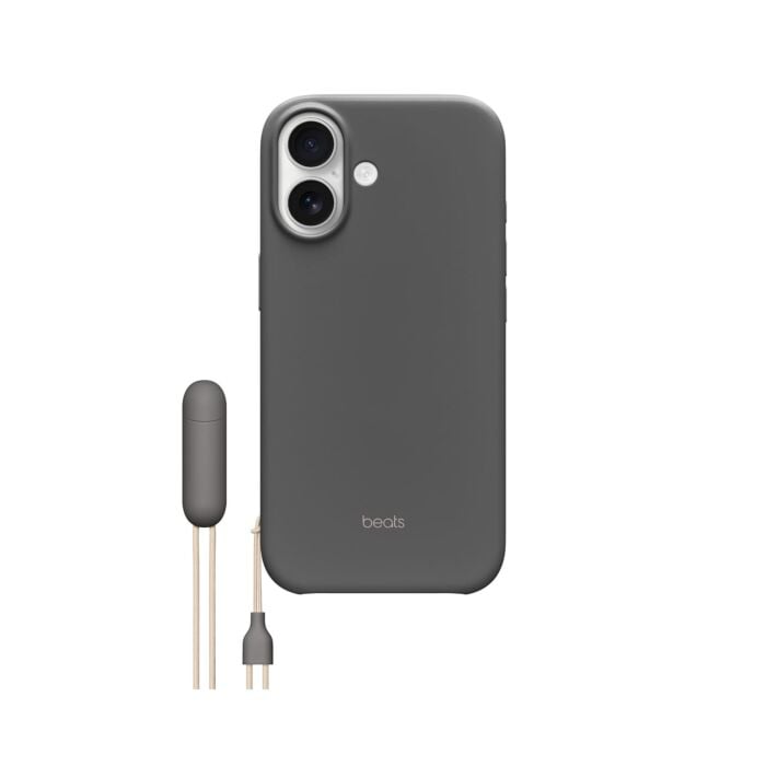 Apple Beats Kickstand etui z podpórką do iPhone 17 z MagSafe i panelem Sterowanie aparatem - Szafirowy szary - MGY54LL/A - zdjęcie 1 z 5