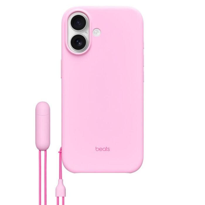 Apple Beats Kickstand Etui z podpórką do iPhone 17 z MagSafe i panelem Sterowanie aparatem - opalowy różowy - MGY64LL/A - zdjęcie 1 z 5