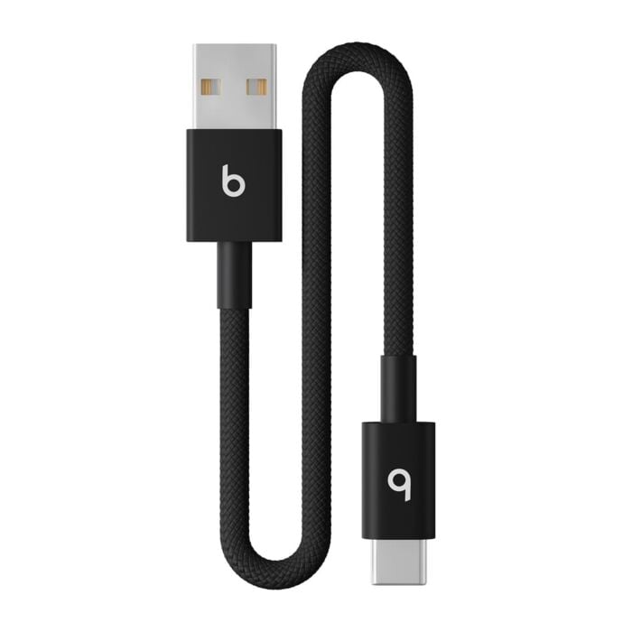 Apple Beats Pleciony przewód USB-A na USB-C (20cm) - Dynamiczna czerń – Outlet - MEQL4EE/A/X681 - zdjęcie 1 z 3