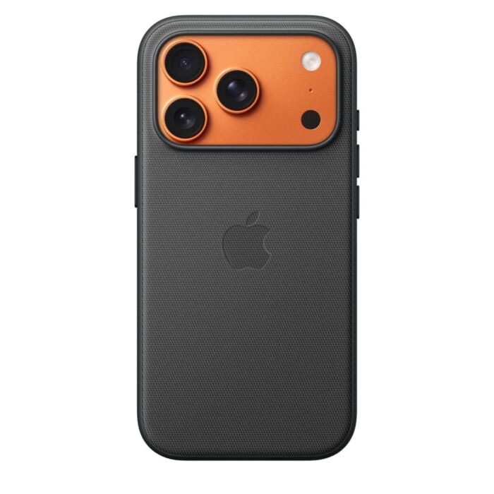 Apple Etui z tkaniny TechWoven do iPhone 17 Pro z MagSafe - Czarne - MGF34ZM/A - zdjęcie 1 z 5