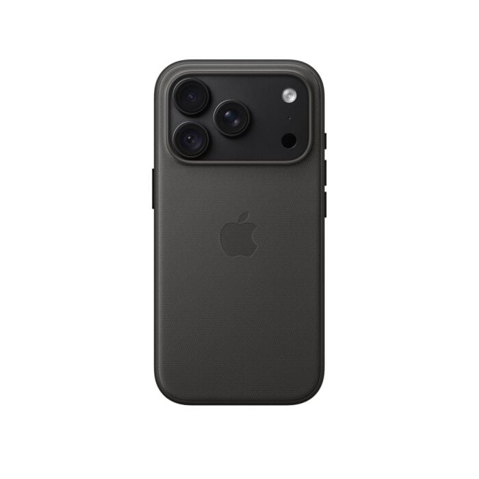 Apple Etui z tkaniny TechWoven z MagSafe do iPhone 18 Pro Max/iPhone 17 Pro Max – Czarne - MKDT4ZM/A - zdjęcie 1 z 5