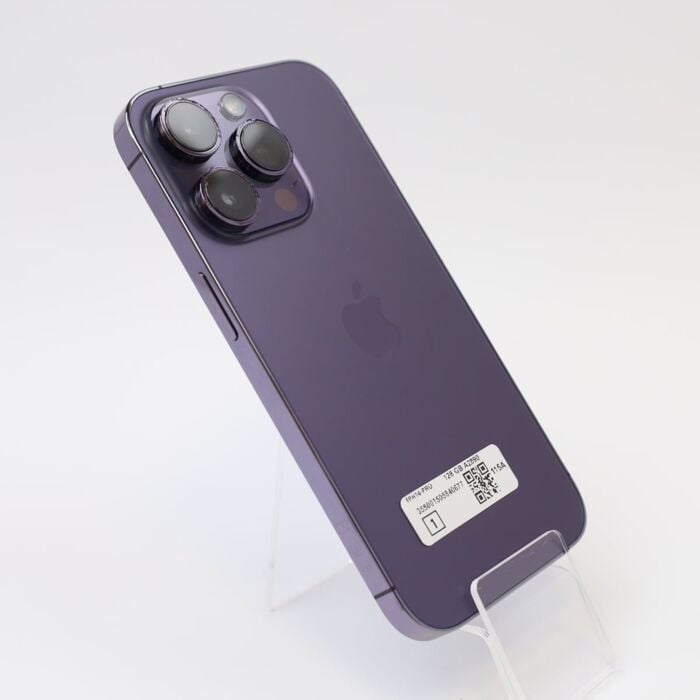 Apple iPhone 14 Pro 128GB Głęboka Purpura (Deep Purple) - Outlet - IPN14PRRM/E/4 - zdjęcie 1 z 5