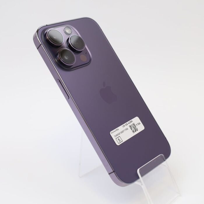 Apple iPhone 14 Pro 128GB Głęboka Purpura (Deep Purple) - Outlet - IPN14PRRM/E/7 - zdjęcie 1 z 5