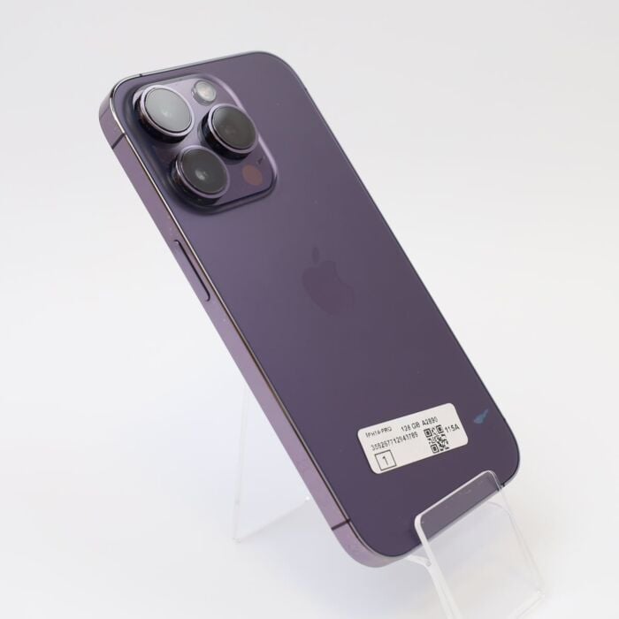 Apple iPhone 14 Pro 128GB Głęboka Purpura (Deep Purple) - Outlet - IPN14PRRM/P/5 - zdjęcie 1 z 5