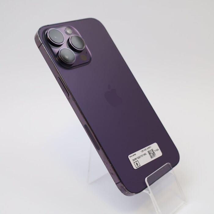 Apple iPhone 14 Pro Max 128GB Głęboka Purpura (Deep Purple) - Outlet - IPN14PMRRM/S/9 - zdjęcie 1 z 6