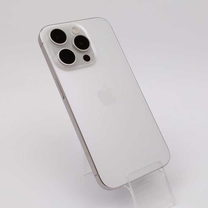 Apple iPhone 15 Pro 128GB Tytan biały (White Titanium) - Outlet - VMIPN15PWR/P - zdjęcie 1 z 6