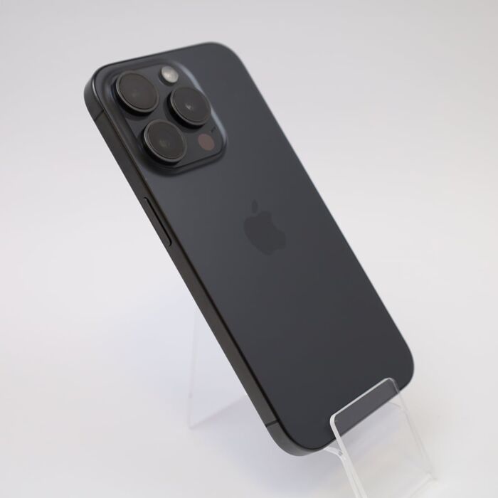 Apple iPhone 15 Pro 128GB Tytan czarny (Black Titanium) - IPN15PVRM/E/1 - zdjęcie 1 z 4