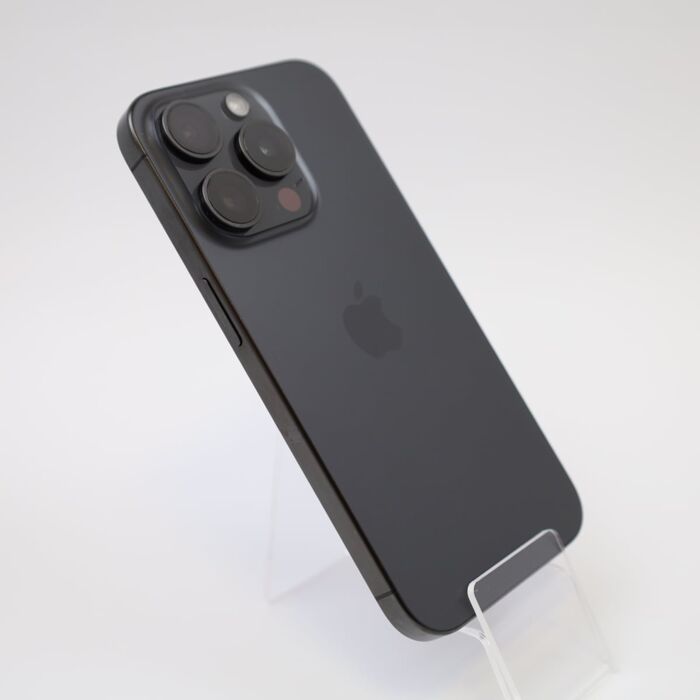 Apple iPhone 15 Pro 128GB Tytan czarny (Black Titanium) - IPN15PVRM/P/1 - zdjęcie 1 z 4