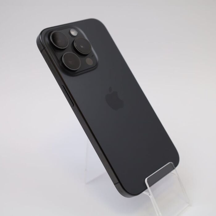 Apple iPhone 15 Pro 128GB Tytan czarny (Black Titanium) - IPN15PVRM/P/2 - zdjęcie 1 z 5