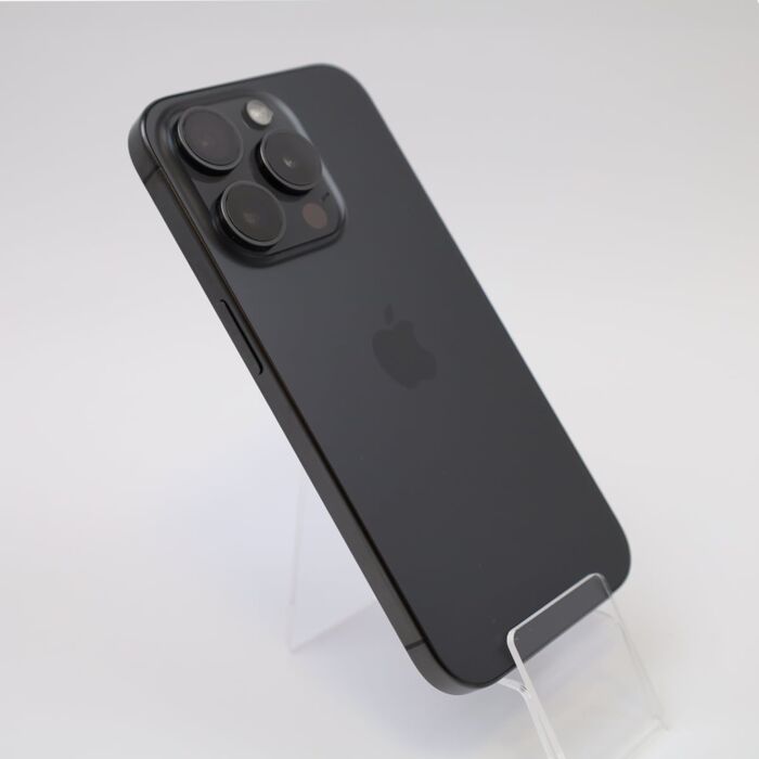 Apple iPhone 15 Pro 128GB Tytan czarny (Black Titanium) - IPN15PVRM/P/6 - zdjęcie 1 z 4