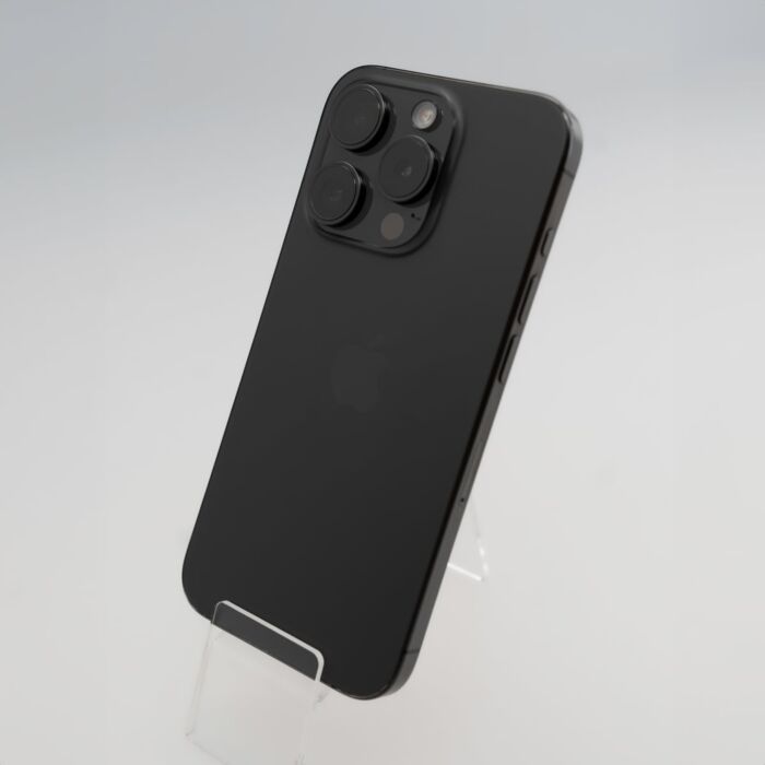 Apple iPhone 15 Pro 128GB Tytan czarny (Black Titanium) - IPN15PVRM/S/4 - zdjęcie 1 z 4