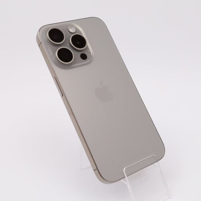 Apple iPhone 15 Pro 128GB Tytan naturalny (Natural Titanium) - Outlet - VMIPN15PTR/E/RB - zdjęcie 1 z 6