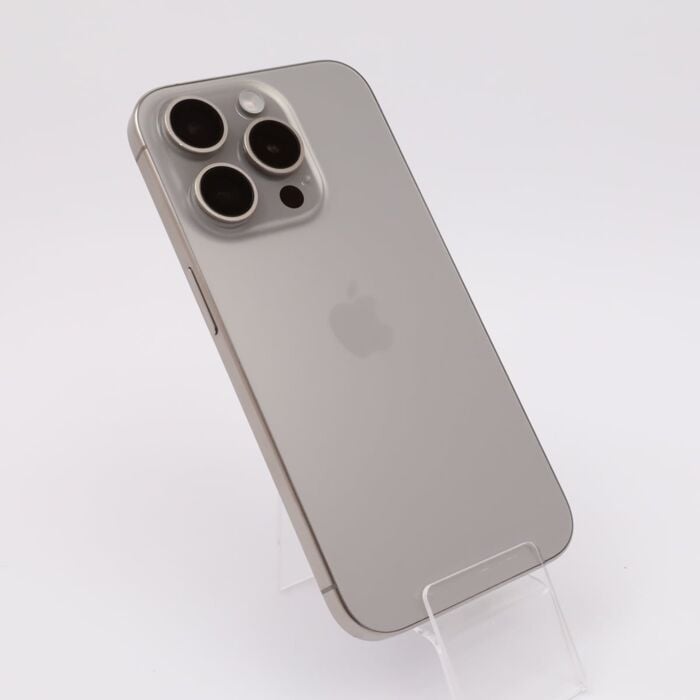 Apple iPhone 15 Pro 128GB Tytan naturalny (Natural Titanium) - Outlet - VMIPN15PTR/P - zdjęcie 1 z 6